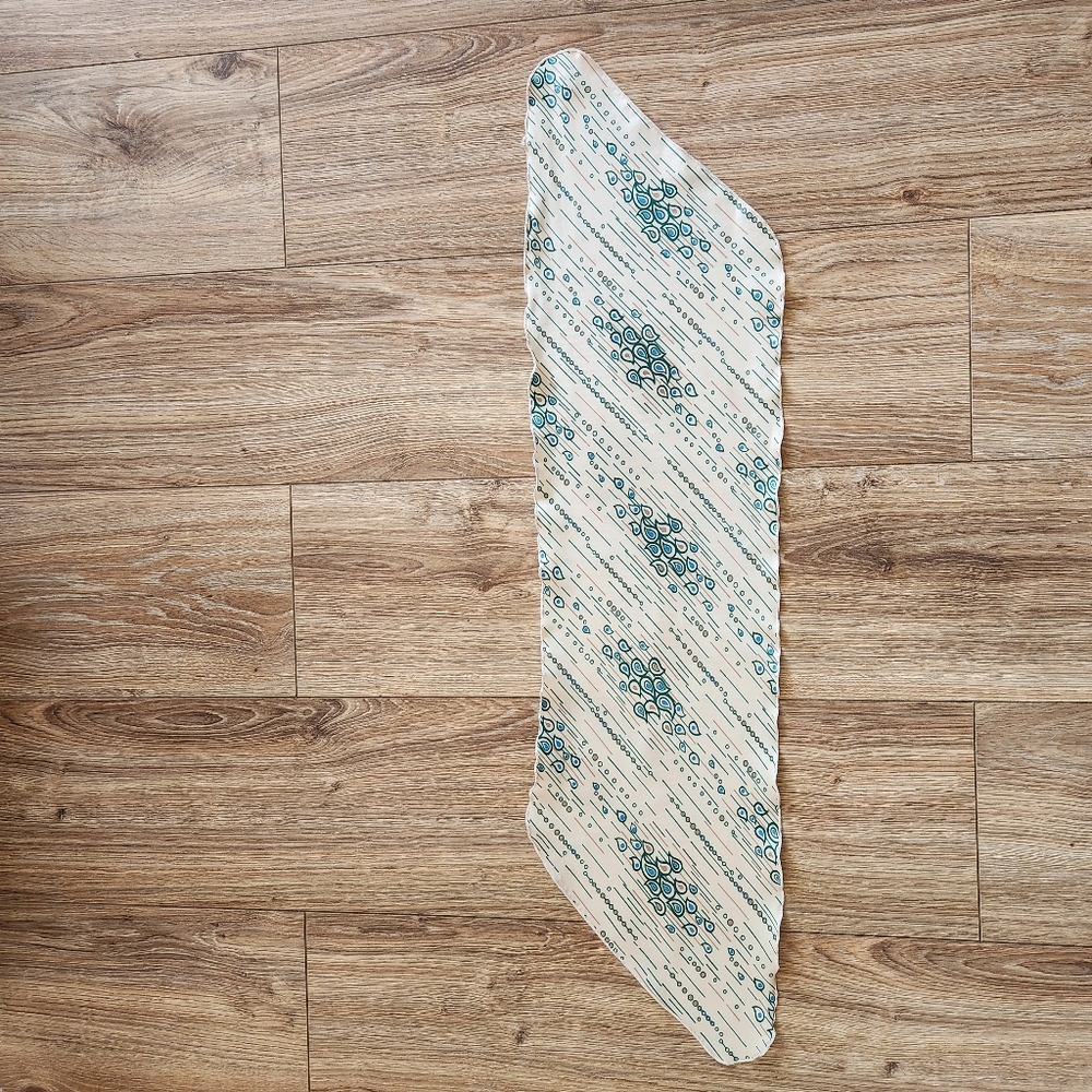 Vintage Polyester Asymmetrical Rectangular Neck S… - image 5